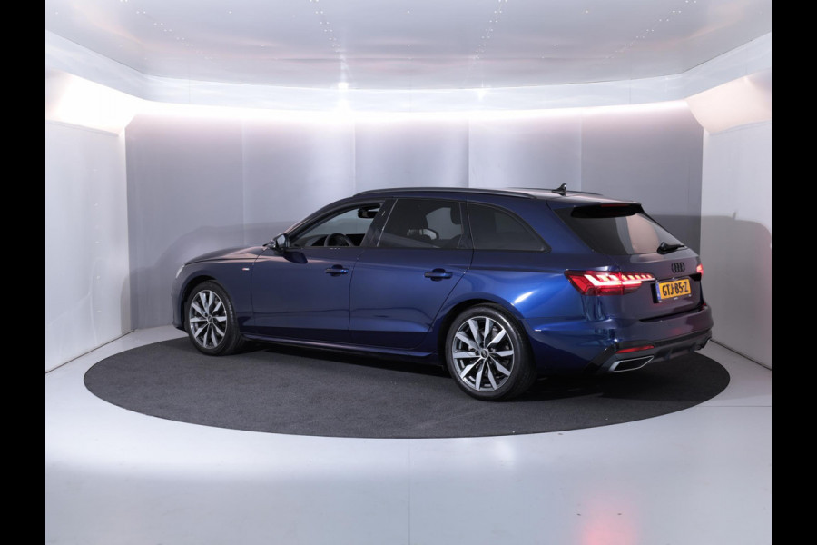 Audi A4 Avant 35 TFSI S edition Competition 150 pk S-tronic| Private lease vanaf €760,- pm | Verlengde garantie | Navigatie | Parkeersensoren | Autom. airco (3 zones) | Stoelverwarming | S-Line |