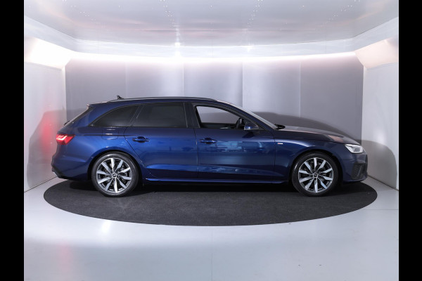 Audi A4 Avant 35 TFSI S edition Competition 150 pk S-tronic| Private lease vanaf €760,- pm | Verlengde garantie | Navigatie | Parkeersensoren | Autom. airco (3 zones) | Stoelverwarming | S-Line |