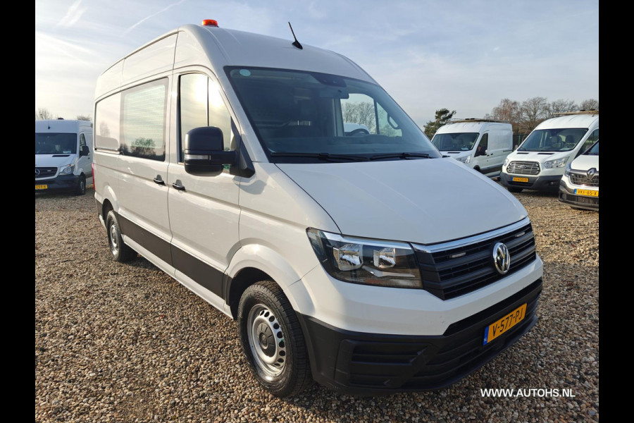 Volkswagen Crafter 35 2.0 TDI L3H3 EL Highline , euro 6 , 1e Eig. 3000 KG trekkracht , pracht bus , cruise camera , ex overheid.