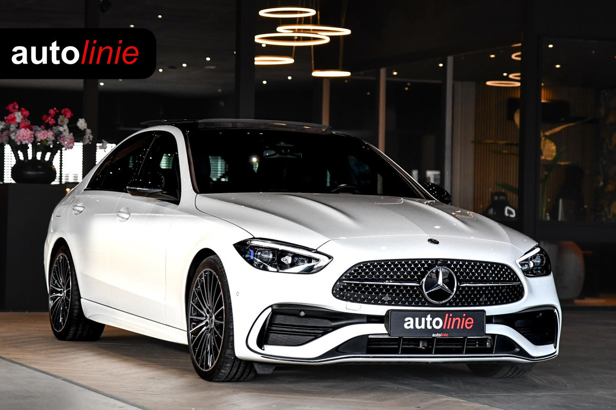 Mercedes-Benz C-Klasse 300 AMG Night. Pano, Carbon, Digital, Camera, Dodeh, 19'', CarPlay!