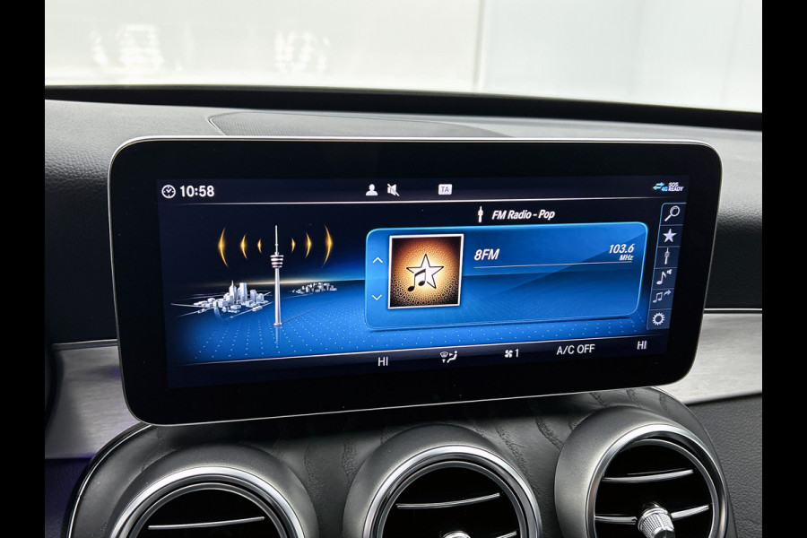 Mercedes-Benz C-Klasse 200 Business Solution AMG Lichtmetalen velgen | Navigatie | Trekhaak | Parking support met camera achter | Inclusief 24 maanden MB Certified garantie voor Europa.