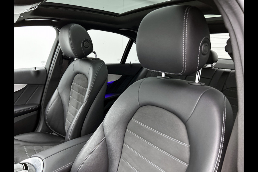 Mercedes-Benz C-Klasse 200 Business Solution AMG Lichtmetalen velgen | Navigatie | Trekhaak | Parking support met camera achter | Inclusief 24 maanden MB Certified garantie voor Europa.