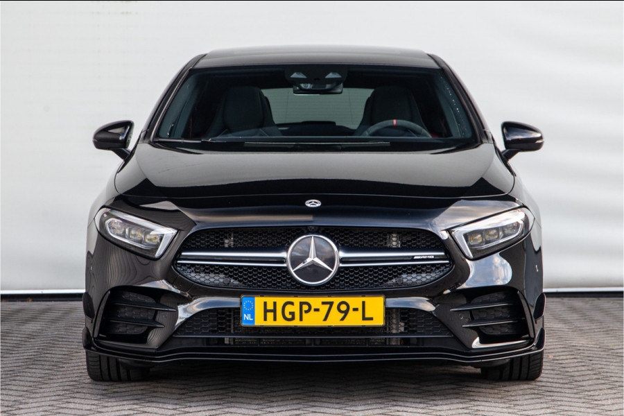 Mercedes-Benz A-Klasse AMG 35 4MATIC Premium, Performance Stoelen, Pano, Burmester, Memory