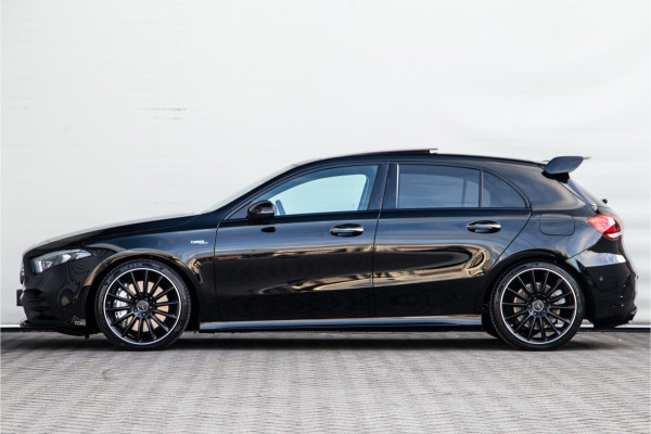 Mercedes-Benz A-Klasse AMG 35 4MATIC Premium, Performance Stoelen, Pano, Burmester, Memory