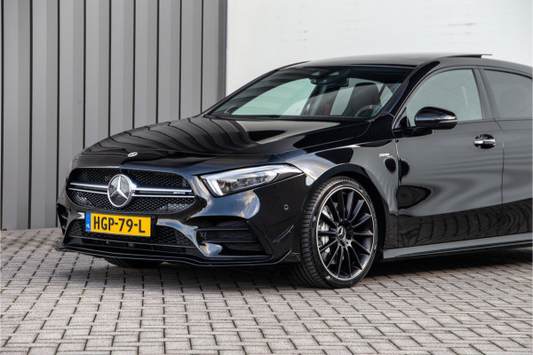 Mercedes-Benz A-Klasse AMG 35 4MATIC Premium, Performance Stoelen, Pano, Burmester, Memory