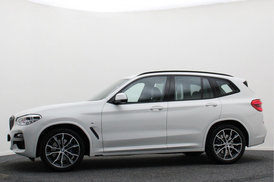 BMW X3 xDrive30i High Executive M Sport LED, Navigatie, Stoelverwarming, Climate, Cruise, 20"