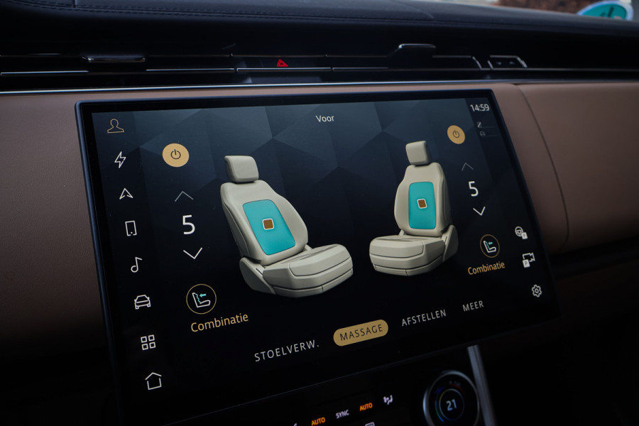 Land Rover Range Rover P510e HSE | ADAPTIVE CRUISE | VIERWIELBESTURING | STOELKOELING/VERWARMING | HEAD-UP | PANORAMADAK | STUURVERWARMING | MERIDIAN | HSE