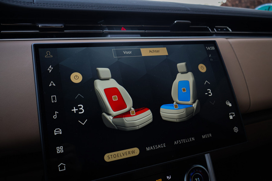 Land Rover Range Rover P510e HSE | ADAPTIVE CRUISE | VIERWIELBESTURING | STOELKOELING/VERWARMING | HEAD-UP | PANORAMADAK | STUURVERWARMING | MERIDIAN | HSE