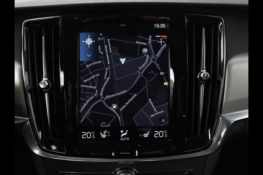 Volvo V90 2.0 T6 Recharge AWD Inscription | Trekhaak | Leder | Stoel & stuurverwarming | Adaptive cruise | Kinderzitjes | Camera | Navigatie | Carplay | Full LED | PHEV | Plug In