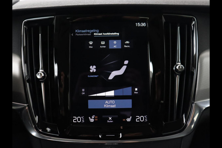 Volvo V90 2.0 T6 Recharge AWD Inscription | Trekhaak | Leder | Stoel & stuurverwarming | Adaptive cruise | Kinderzitjes | Camera | Navigatie | Carplay | Full LED | PHEV | Plug In
