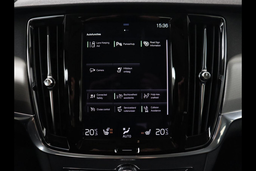Volvo V90 2.0 T6 Recharge AWD Inscription | Trekhaak | Leder | Stoel & stuurverwarming | Adaptive cruise | Kinderzitjes | Camera | Navigatie | Carplay | Full LED | PHEV | Plug In