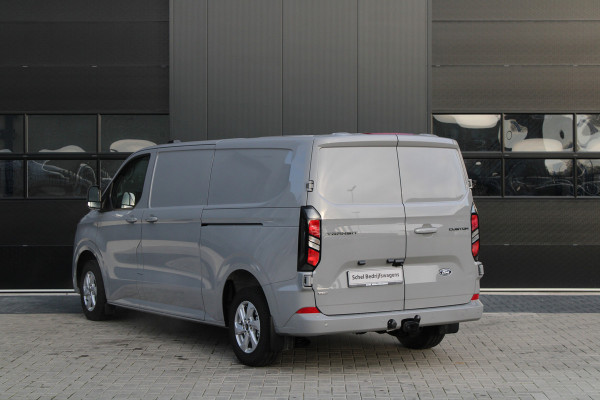 Ford Transit Custom 320 2.5 PHEV L2H1 Limited 232pk - 2x Schuifdeur - Trekhaak - Stoel/Stuurverwarming - ACC - Blindspot - Keyless - Rijklaar