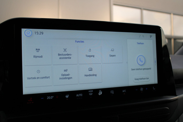 Ford Transit Custom 320 2.5 PHEV L2H1 Limited 232pk - 2x Schuifdeur - Trekhaak - Stoel/Stuurverwarming - ACC - Blindspot - Keyless - Rijklaar