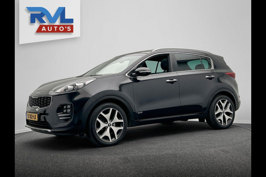 Kia Sportage 1.6 T-GDI 4WD GT-Line Automaat Carplay Trekhaak Leder Camera Panorama-dak