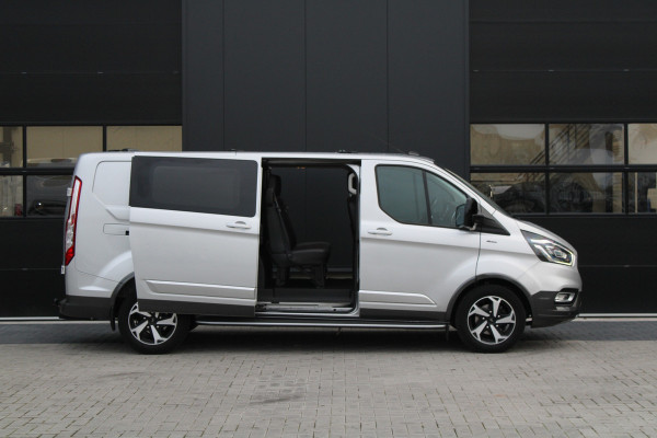 Ford Transit Custom 320 2.0 TDCI L2H1 Active DC 2x Schuifdeur - Trekhaak - Stoelverwarming - ACC - Blindspot - Carplay - Bi-Xenon - Rijklaar