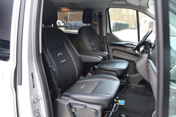 Ford Transit Custom 320 2.0 TDCI L2H1 Active DC 2x Schuifdeur - Trekhaak - Stoelverwarming - ACC - Blindspot - Carplay - Bi-Xenon - Rijklaar