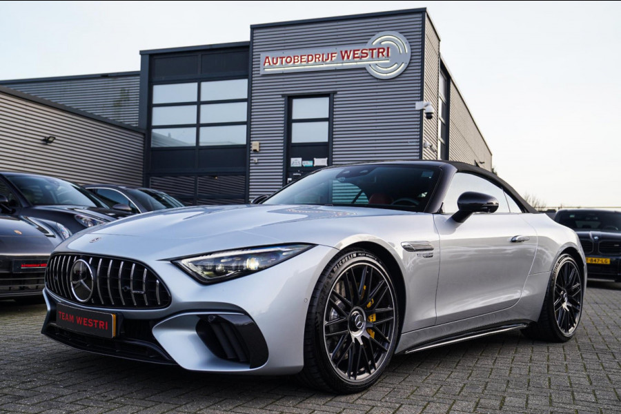 Mercedes-Benz SL-Klasse Roadster AMG 63 4MATIC+ | BTW incl | Carbon Package | Stoelkoeling | Burmester Surround Sound | 21 inch