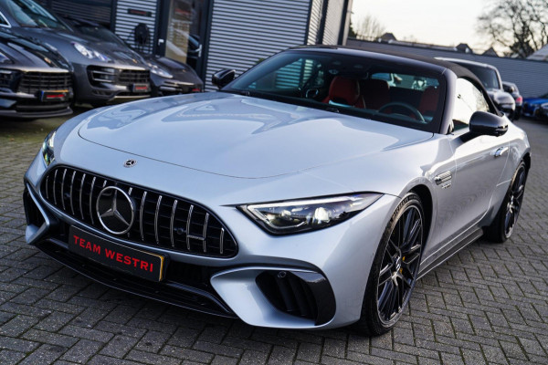 Mercedes-Benz SL-Klasse Roadster AMG 63 4MATIC+ | BTW incl | Carbon Package | Stoelkoeling | Burmester Surround Sound | 21 inch