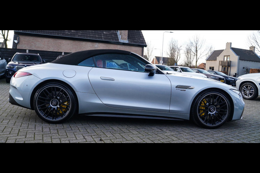 Mercedes-Benz SL-Klasse Roadster AMG 63 4MATIC+ | BTW incl | Carbon Package | Stoelkoeling | Burmester Surround Sound | 21 inch