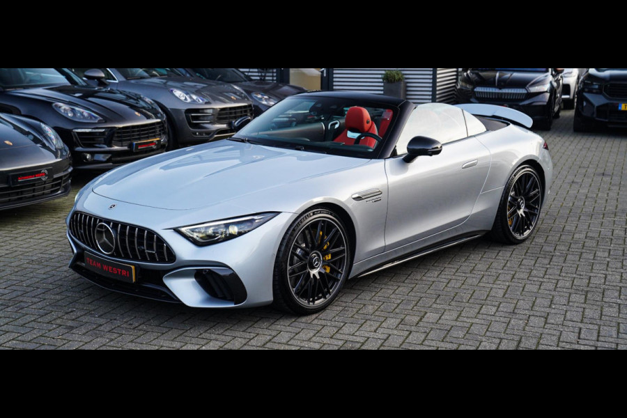 Mercedes-Benz SL-Klasse Roadster AMG 63 4MATIC+ | BTW incl | Carbon Package | Stoelkoeling | Burmester Surround Sound | 21 inch
