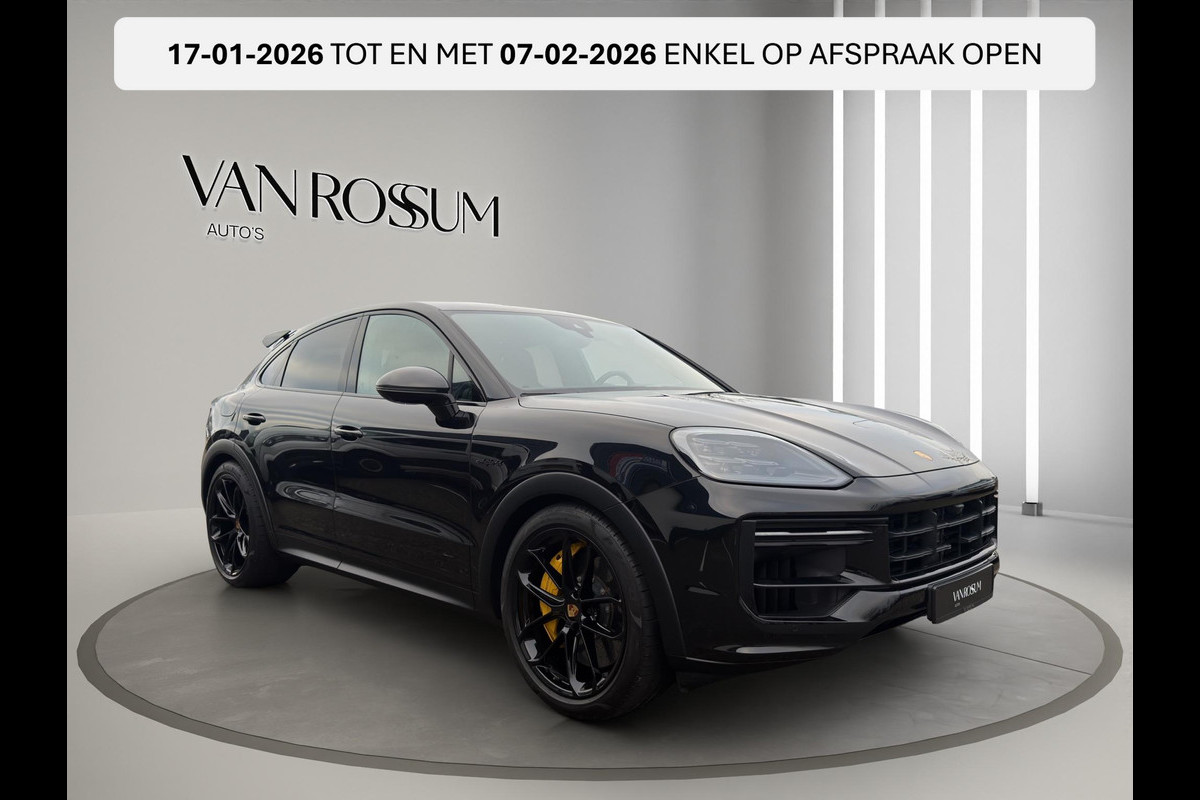 Porsche Cayenne Coupé 4.0 Turbo E-Hybrid GT Carbon | 22"  | Bijrijdersdisplay | Bose | Vol-Leder |