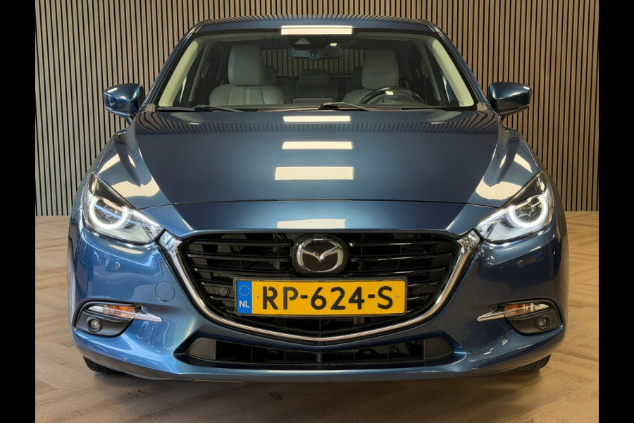 Mazda 3 2.0 SkyActiv-G 120 GT-M ACC CAMERA PARKEERSENSOREN VOOR EN ACHTER NAVI STUUR/STOELVERWARMING DODEHOEKSBEWAKING