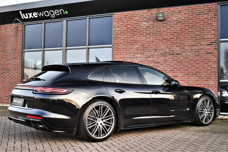 Porsche Panamera Sport Turismo 2.9 4 E-Hybrid Pano Chrono Design HUD Bose ACC 21inch 4WS