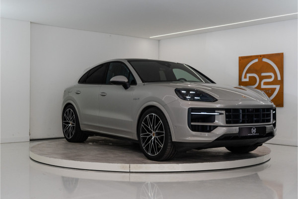 Porsche Cayenne Coupé 3.0 E-Hybrid 462PK | Cashmere | Pano | Bose | Lucht | Trekhaak | Chrono | VOL! Fabrieksgarantie