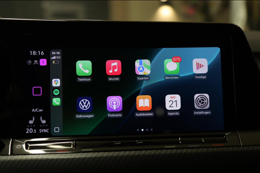 Volkswagen Golf 2.0 TSI 3XR-LINE/PANO/IQ-LGHIT/CARPLAY/STOELVER/CAM/VOL