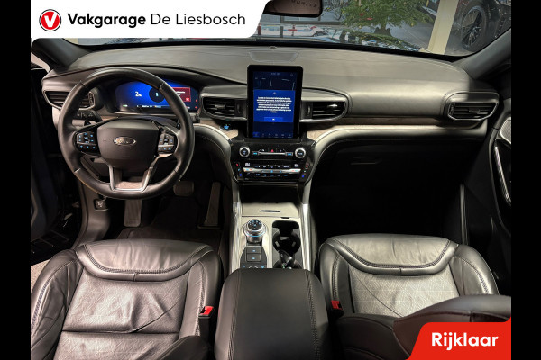 Ford Explorer 3.0 V6 EcoBoost PHEV Platinum 7 persoons / 360 camera / stoel verwarming + koeling / Panorama