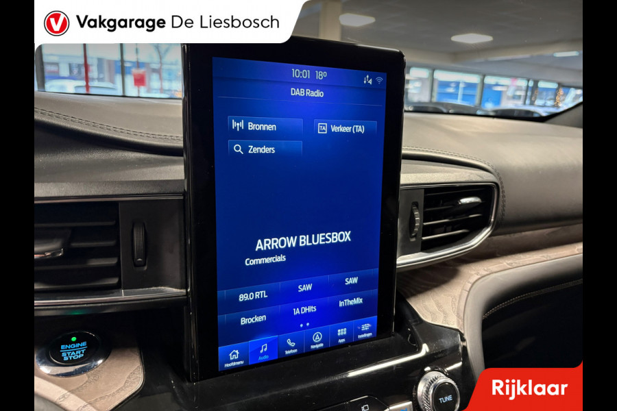 Ford Explorer 3.0 V6 EcoBoost PHEV Platinum 7 persoons / 360 camera / stoel verwarming + koeling / Panorama