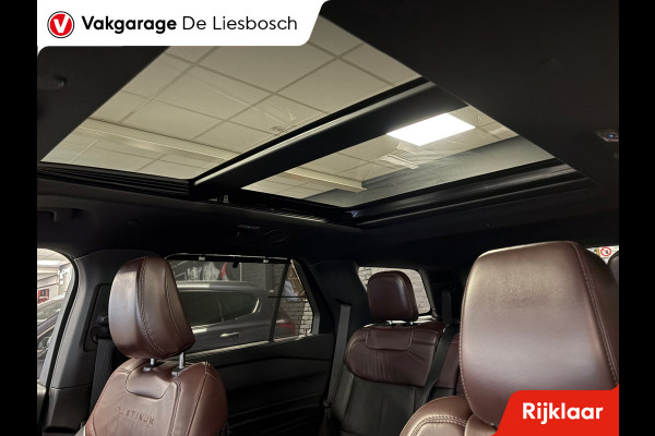 Ford Explorer 3.0 V6 EcoBoost PHEV Platinum 7 persoons / 360 camera / stoel verwarming + koeling / Panorama