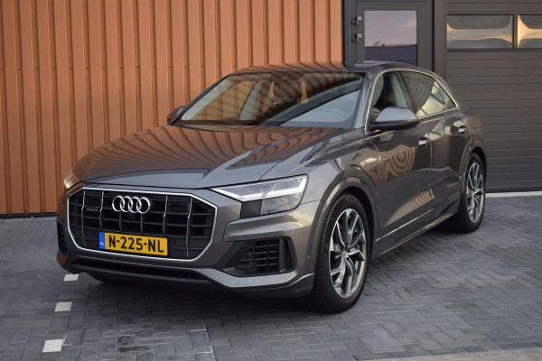 Audi Q8 55 TFSI e Quattro | Luchtvering | Trekhaak | B&O | Leer | 360 camera
