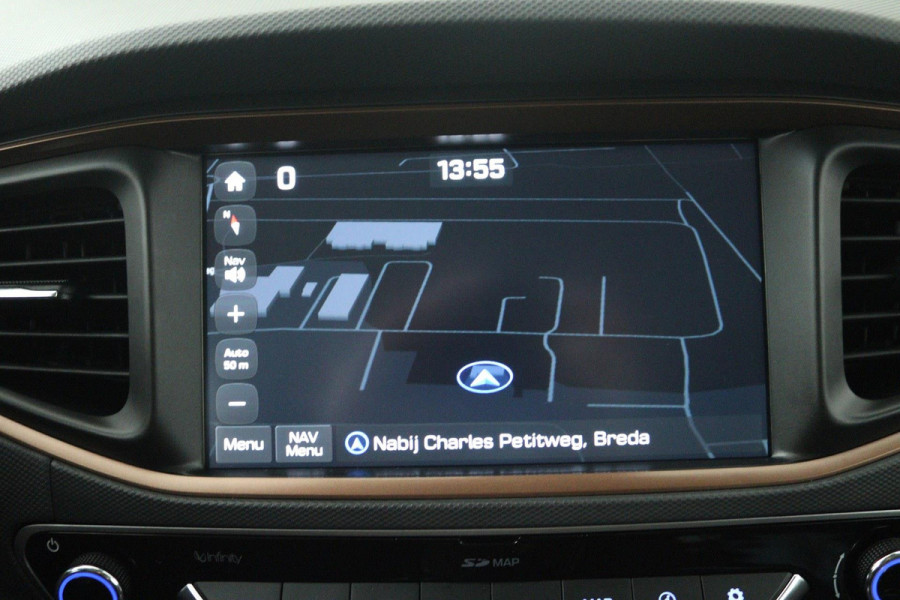 Hyundai IONIQ Comfort EV (ACHTERUITRIJCAMERA, NAVIGATIE, CRUISE CONTROL ADAPTIEF, STOELVERWARMING)