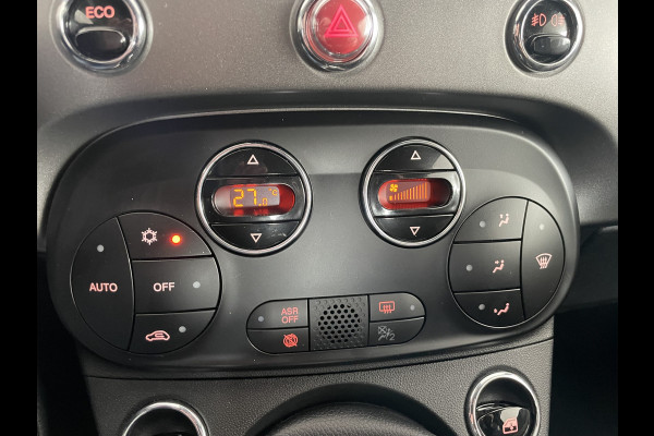 Fiat 500 0.9 TwinAir Turbo Sport Mat Groen Airco -  Cruise control - Bluetooth - Groot navigatiesysteem - Mistlampen voor - Licht metalen velgen 16 inch - Start/stop systeem - Stuur leder - Stuur multifunctioneel - Centrale deurvergrendeling met afstandsbediening