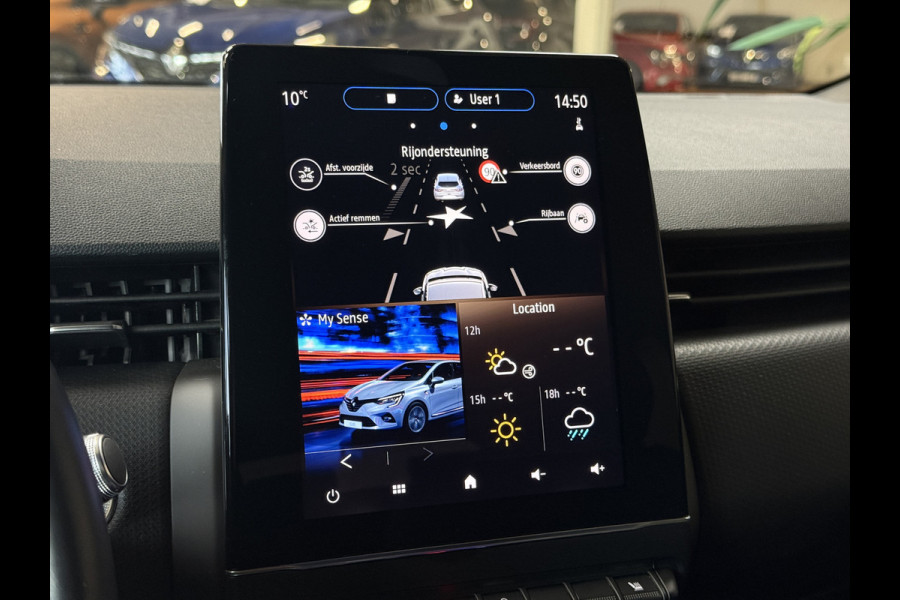 Renault Clio 1.3 TCe 130pk Aut | intens | Groot Navi | 17" | Stoelverwarming | Carplay | Cruise Control | 100% Dealer onderhouden!