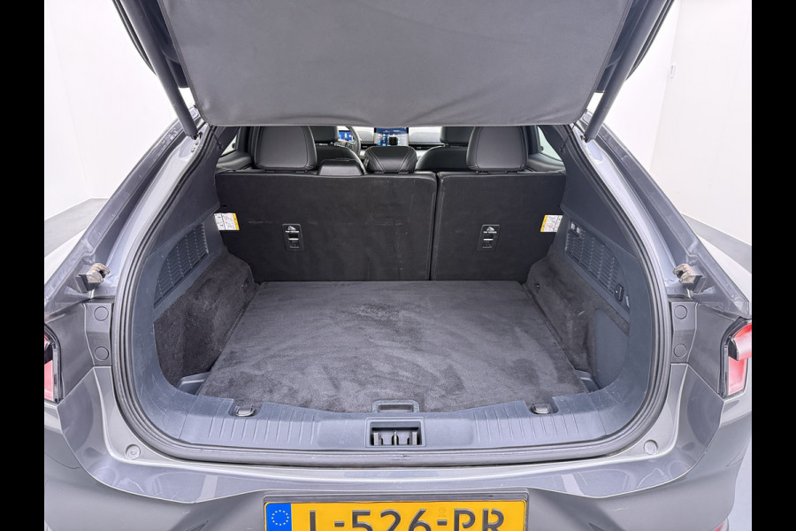 Ford Mustang Mach-E Extended RWD 98 kWh SOH 94% 294pk Pano-Dak Leer+8-weg-Elektr+Verwarmd+Geheugen 360-Camera Bang&Olufsen-HiFi Elektr.Achter Keyless Smartphone-key Dual-Ecc Ford-pass-Connect/Entry Speed-Assist Active-Breaking Blind-Spot-warning Driver-Alerd AB+  LMv LED-Lamp-v+a € 59.000 nieuw Orig.Nederlandse Auto 1e Eigenaar WLTP 610km