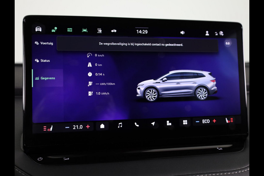 Škoda Enyaq 85 Sportline 286pk | Panoramadak | Adaptive Cruise | Blind Spot | Stoelverwarming | Camera