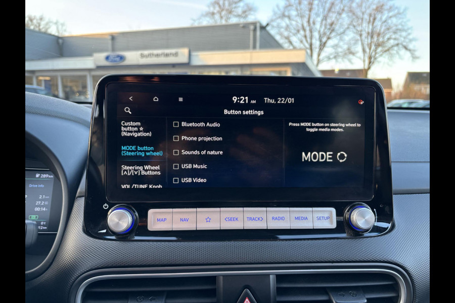 Hyundai Kona EV Comfort 64 kWh 204pk Adaptieve Cruise | Krell Audio | Achteruitrijcamera | Navigatie