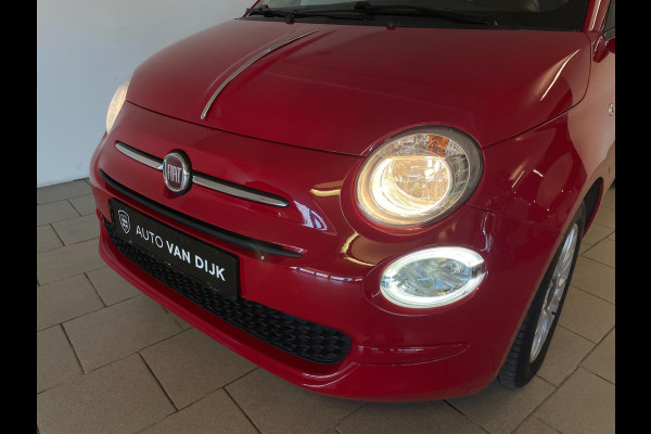 Fiat 500 1.0 TwinAir PopStar AIRCO ELEK RAMEN CHROOM SPIEGELS CENT VERG VELGEN LAGE KM STAND ZEER NETTE AUTO