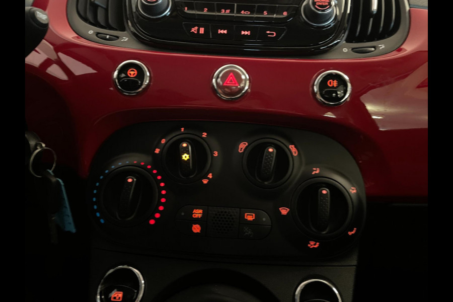 Fiat 500 1.0 TwinAir PopStar AIRCO ELEK RAMEN CHROOM SPIEGELS CENT VERG VELGEN LAGE KM STAND ZEER NETTE AUTO