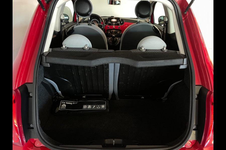 Fiat 500 1.0 TwinAir PopStar AIRCO ELEK RAMEN CHROOM SPIEGELS CENT VERG VELGEN LAGE KM STAND ZEER NETTE AUTO