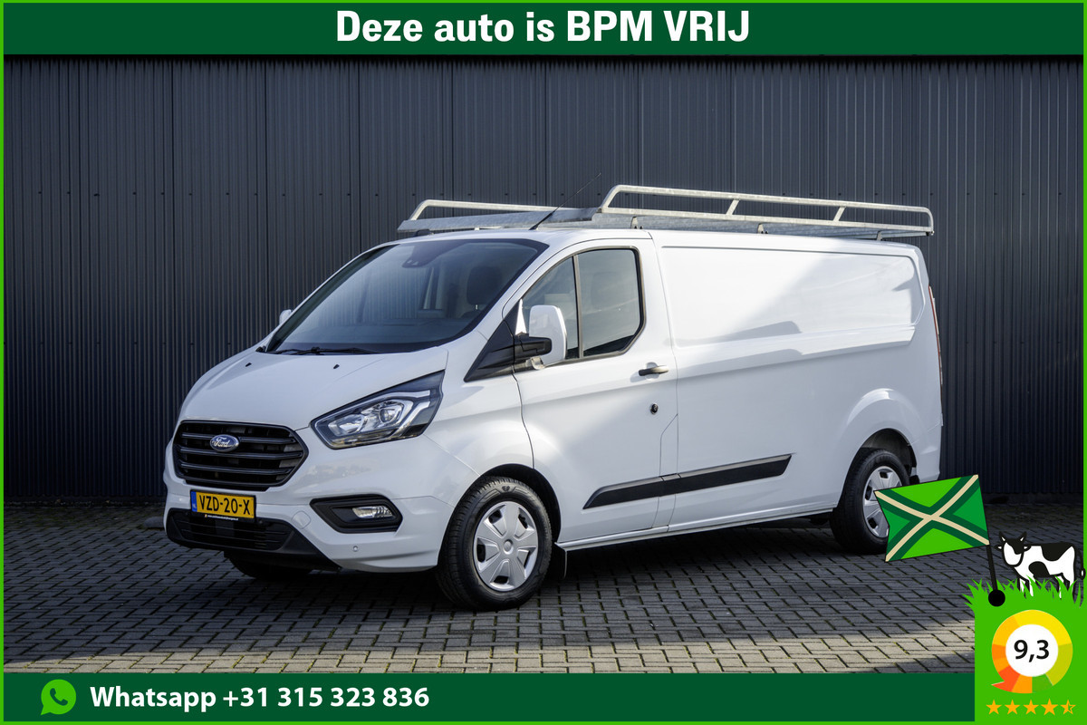 Ford Transit Custom 2.0 TDCI L2H1 Trend | 130 PK | Automaat | Carplay | Camera | Cruise | Airco | 3-Zits