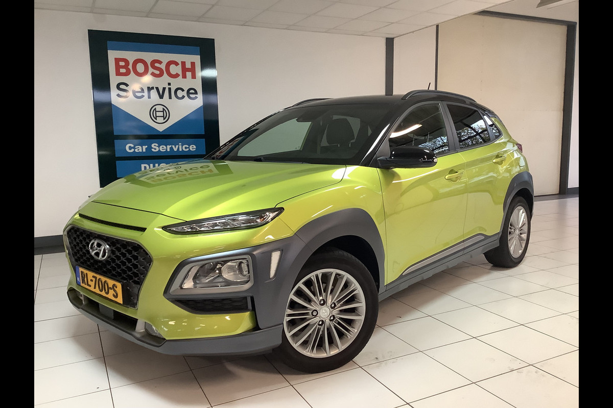 Hyundai Kona 1.0T Fashion met trekhaak en dealer onderhouden