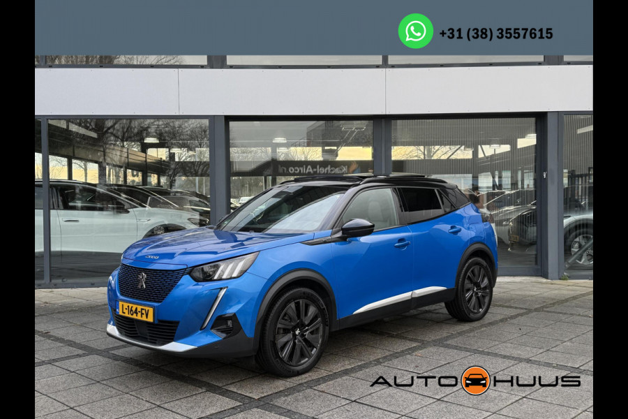 Peugeot e-2008 EV GT Pack 50 kWh | 3D Cockpit | Camera | Panorama | Sfeer Verlichting |