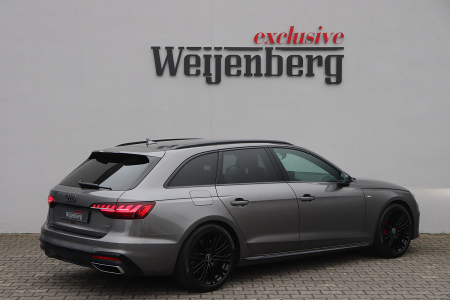 Audi A4 Avant 45 TFSI Quattro S-line Black Optic Massage HU Disp. Matrix Trekhaak
