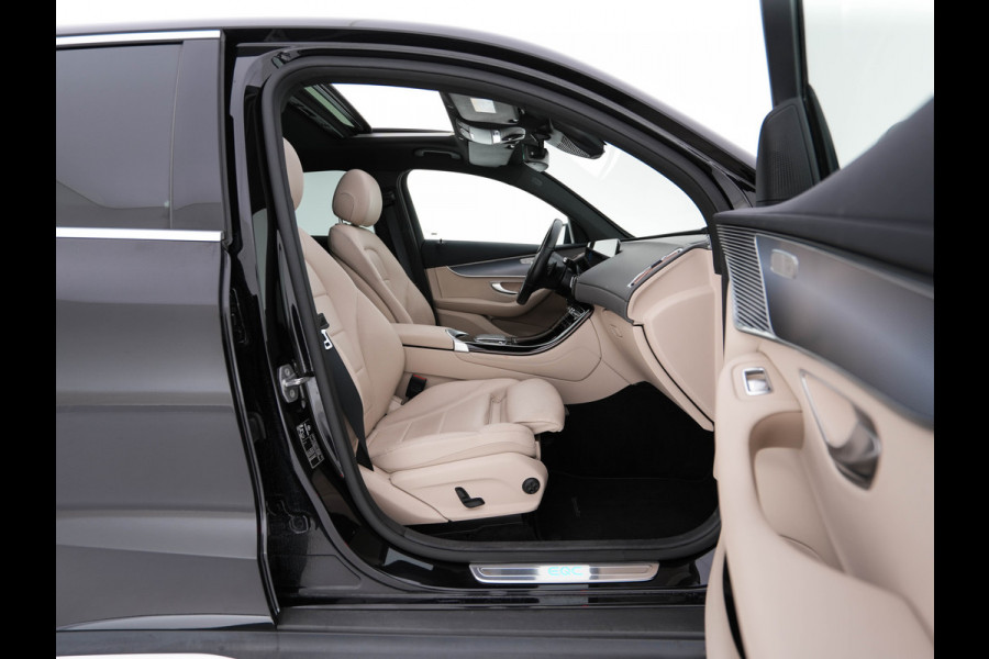 Mercedes-Benz EQC 400 4MATIC Business Solution 80 kWh {SOH-93%} (INCL-BTW) Aut *PANO | LEATHER | DIGI-WIDESCREEN | MEMORY-PACK | TOPVIEW | KEYLESS | HEATED-SPORTSEATS | DAB+ | PRIVACY-GLASS | TOWBAR | AMBIENTLIGHT | SHIFTPADDLES | 19' ALU*