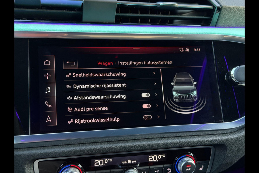 Audi Q3 45 TFSI Quattro 3x S-Line Sterrenhemel Tiffany B&O