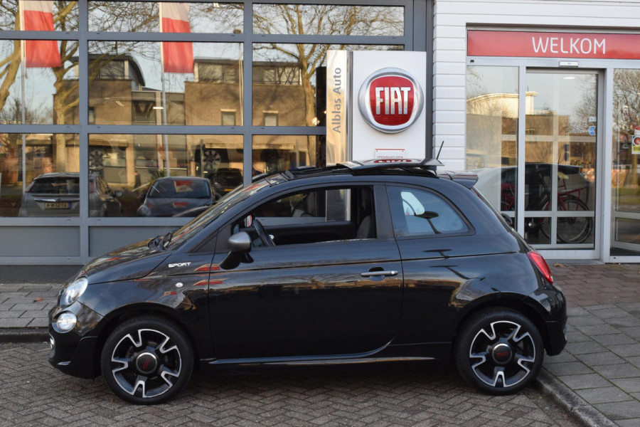 Fiat 500 1.0 Hybrid Sport|Schuifdak|Carplay|16"|Clima