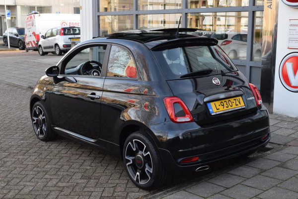 Fiat 500 1.0 Hybrid Sport|Schuifdak|Carplay|16"|Clima